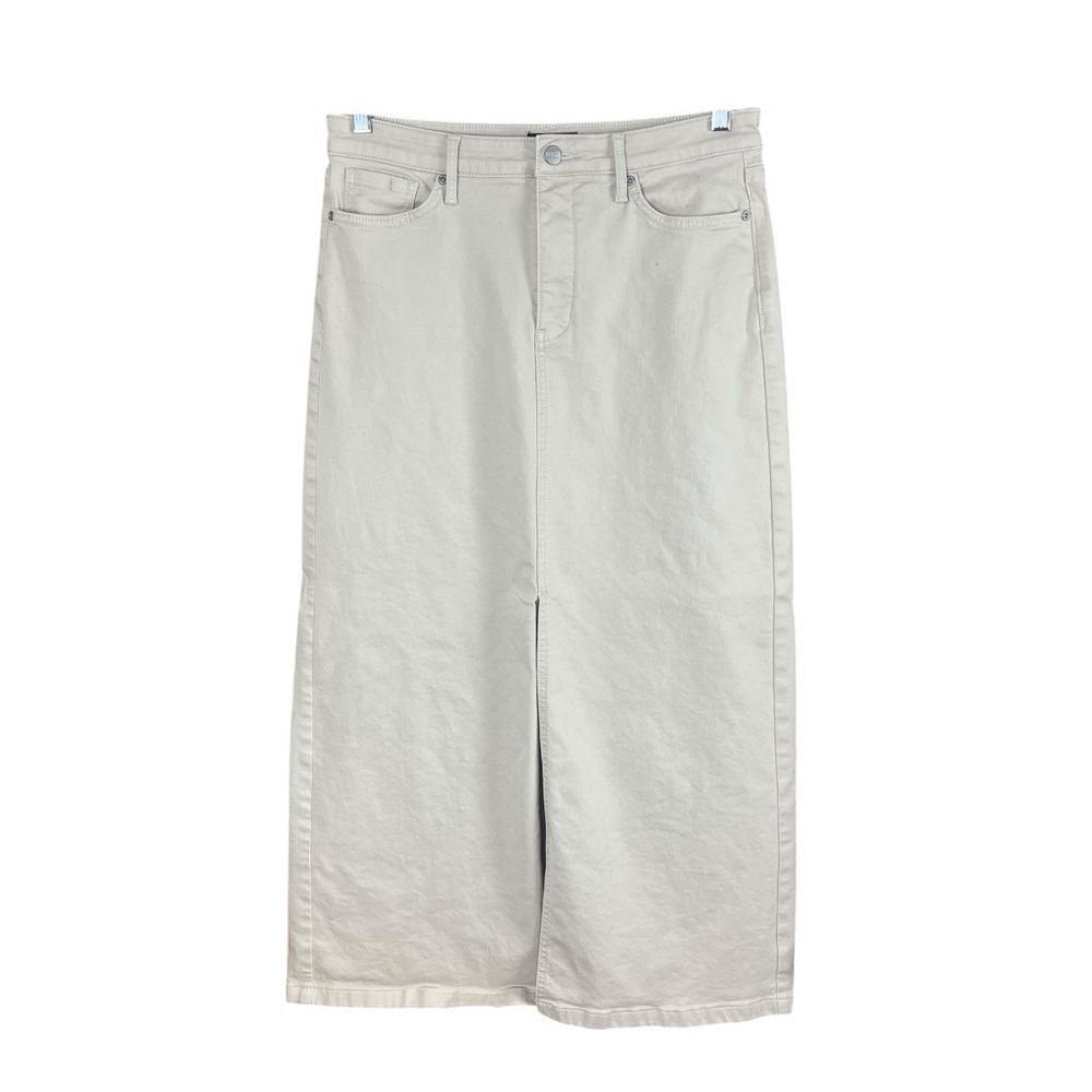 NYDJ Tan High Rise Skirt